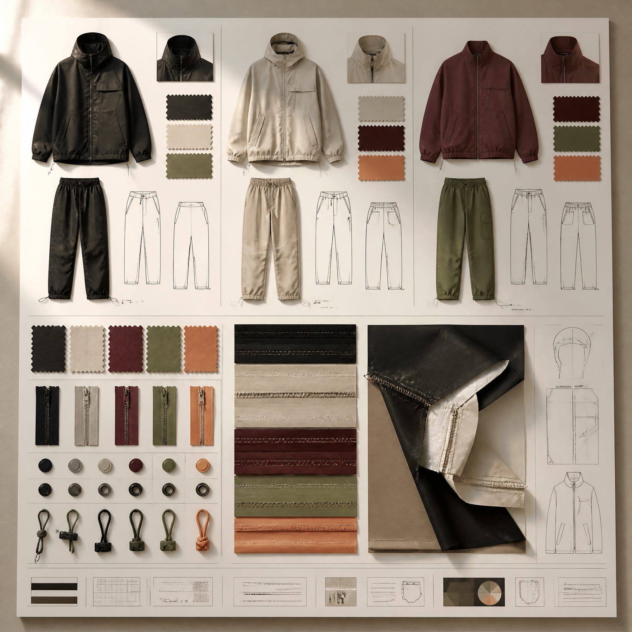 P01-003 — APPAREL DESIGN & DEVELOPMENT — REFERENCE PORTRAIT · ORIGINAL CROP — CTX MADE ASSET