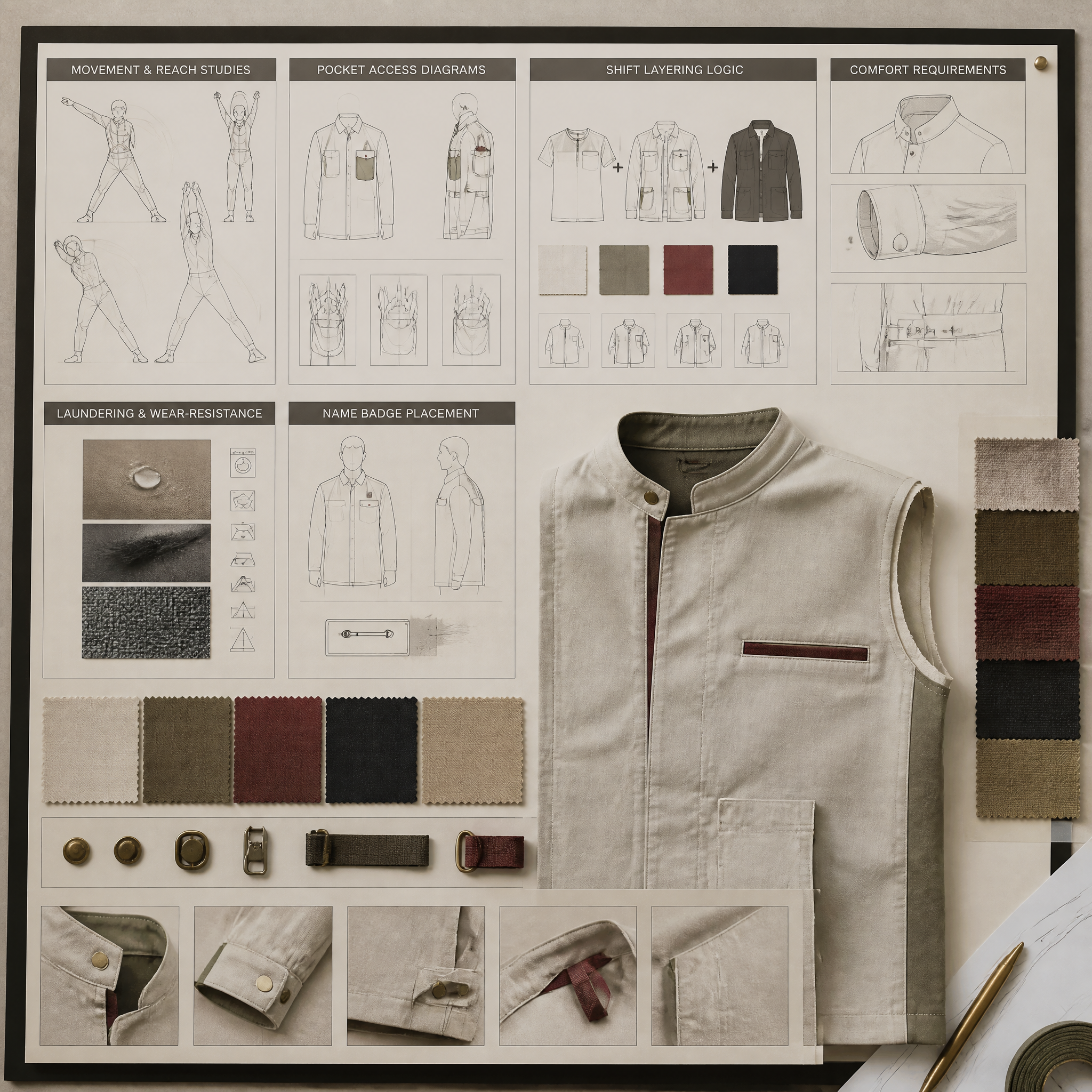 P02-002 — UNIFORMS & SERVICEWEAR — REFERENCE PORTRAIT · ORIGINAL CROP — CTX MADE ASSET